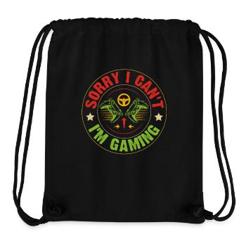 Spiel Streamer Geschenk Motivationsabzeichen - Stanley/Stella recycelter Gym Bag - Schwarz - Vorne