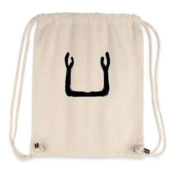 Egypt Ancient Symbol Ka - Stanley/Stella Recycled Gym Bag - natural - Front