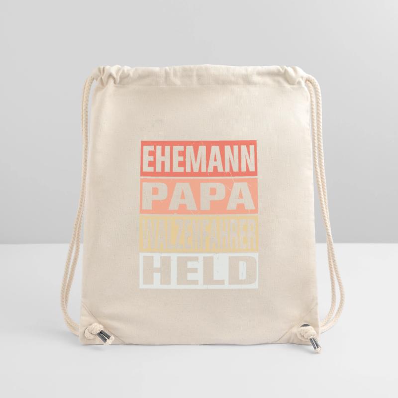Walzenfahrer Vater Ehemann Held Stanley/Stella recycelter Gym Bag
