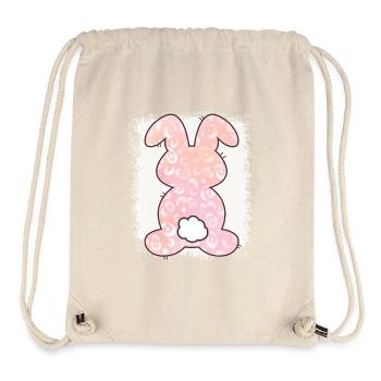 Leopard Print Bleached Easter - Stanley/Stella Recycled Gym Bag - natural - Front
