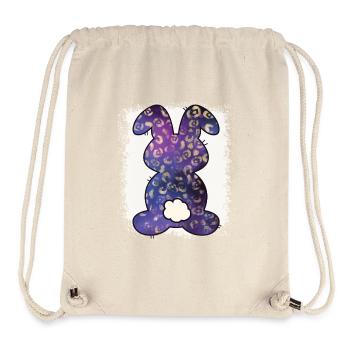 Leopard Print Bleached Easter - Stanley/Stella Recycled Gym Bag - natural - Front