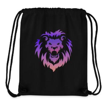 Lion Tribal Tattoo Art - Stanley/Stella Recycled Gym Bag - black - Front