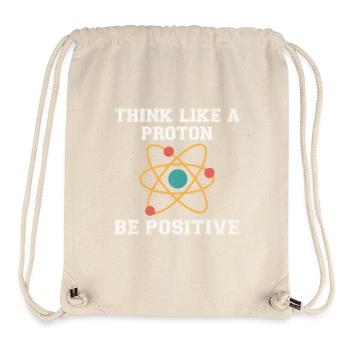Positive proton - Stanley/Stella Recycled Gym Bag - natural - Front