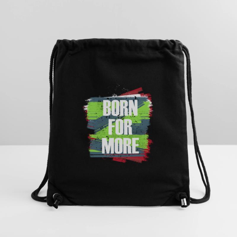 Born For More Farbexplosion Stanley/Stella recycelter Gym Bag