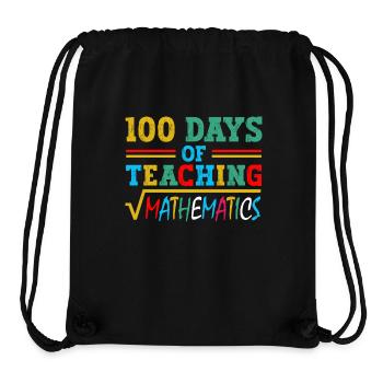 100 Tage Mathematikunterricht Für Schulfachlehrer - Stanley/Stella recycelter Gym Bag - Schwarz - Vorne