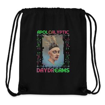 Apocalypse, environmental protection, climate protection, Earth Day - Stanley/Stella Recycled Gym Bag - black - Front