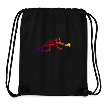 Catcher - Stanley/Stella recycelter Gym Bag - Schwarz - Vorne