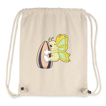 Schmetterling Samen - Stanley/Stella recycelter Gym Bag - Naturweiß - Vorne