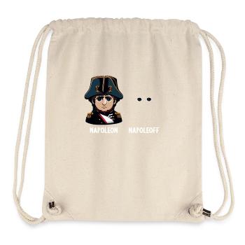 Napoleon Napoleoff Lustiger Napoleon Bonaparte - Stanley/Stella recycelter Gym Bag - Naturweiß - Vorne