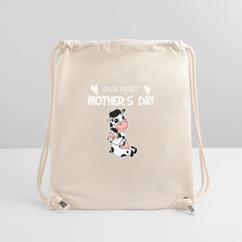Muttertag - erster Muttertag Geschenk Stanley/Stella recycelter Gym Bag
