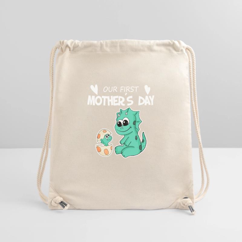 Muttertag - erster Muttertag Geschenk Stanley/Stella recycelter Gym Bag