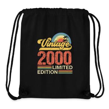 2000 - Stanley/Stella recycelter Gym Bag - Schwarz - Vorne