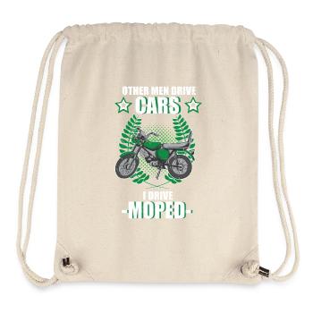 Moped Moped Driver Moped Retro Two-Stroke Saying - Stanley/Stella Recycled Gym Bag - natural - Front