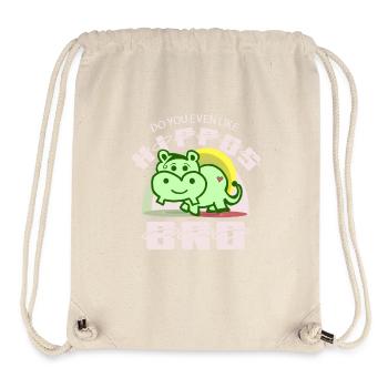 Nilpferd Spruch - Stanley/Stella recycelter Gym Bag - Naturweiß - Vorne