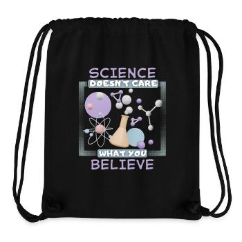 Saying for scientists physicists, chemist profession - Stanley/Stella Recycled Gym Bag - black - Front