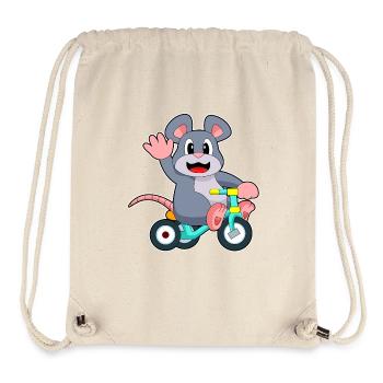 Rat Bicycle - Stanley/Stella Recycled Gym Bag - natural - Front