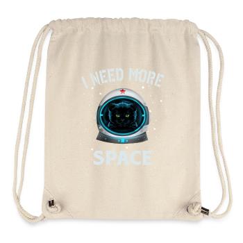 i need more space - Stanley/Stella recycelter Gym Bag - Naturweiß - Vorne