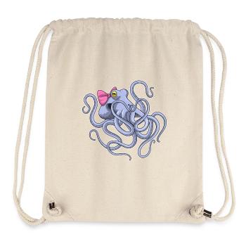 Boucle de pieuvre - Sac à cordon recyclé Stanley/Stella - blanc naturel - Devant