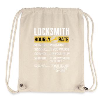 Serrurier Tarifs horaires Serrurier - Sac à cordon recyclé Stanley/Stella - blanc naturel - Devant