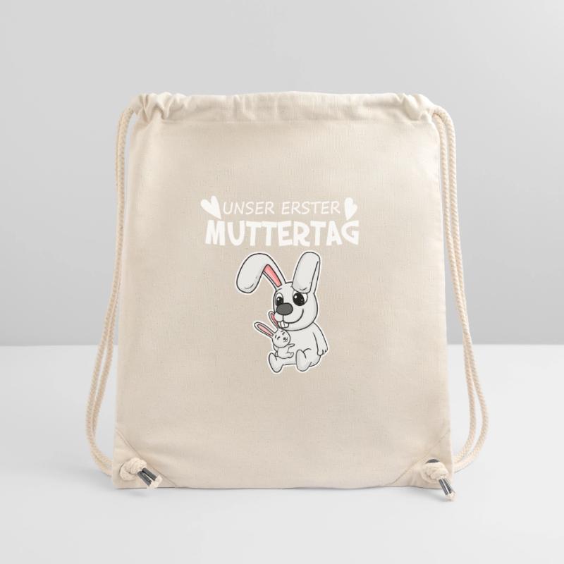 Muttertag - erster Muttertag Geschenk Stanley/Stella recycelter Gym Bag