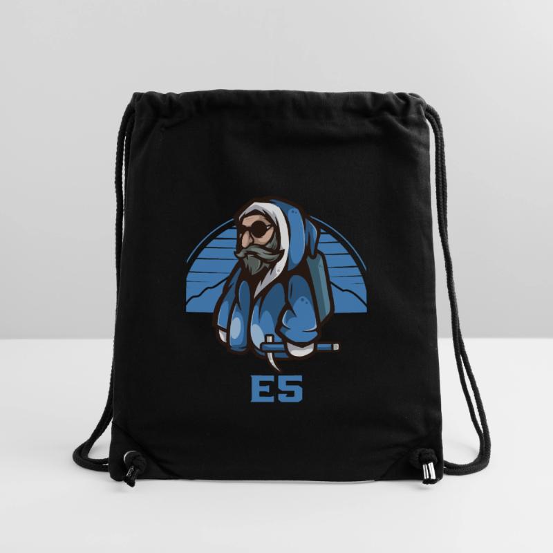 Alpenüberquerung E5 Alpenüberquerer Stanley/Stella recycelter Gym Bag