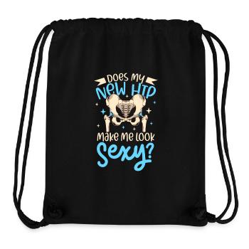 Macht meine neue Hüfte mich sexy - Hüft OP - Stanley/Stella recycelter Gym Bag - Schwarz - Vorne