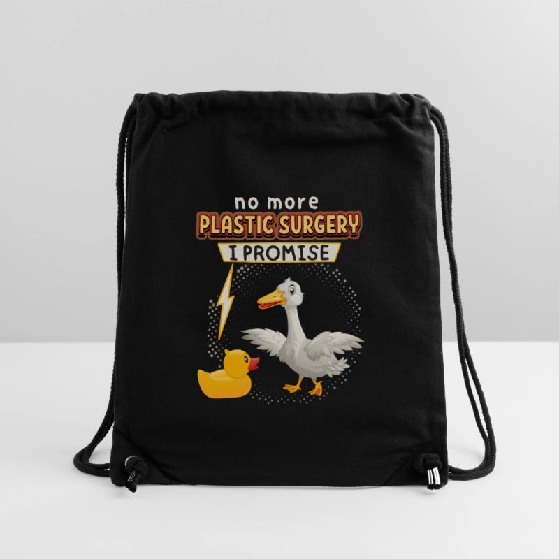 Comic duck, rubber duck, funny saying Stanley/Stella Recycled Gym Bag