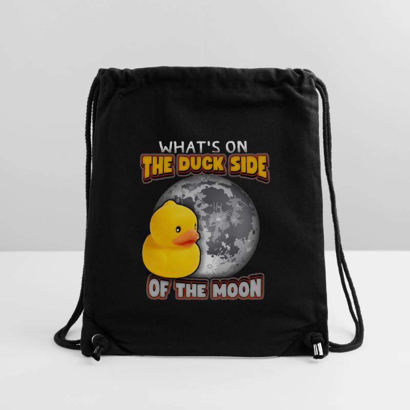 Comic duck, rubber duck funny saying with moon Stanley/Stella Recycled Gym Bag