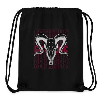 Gothic aesthetics - Stanley/Stella Recycled Gym Bag - black - Front