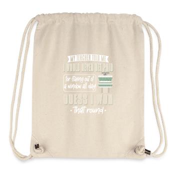 Air Traffic Controller - Stanley/Stella Recycled Gym Bag - natural - Front