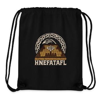 Historisches Brettspiel Hnefatafl - Stanley/Stella recycelter Gym Bag - Schwarz - Vorne