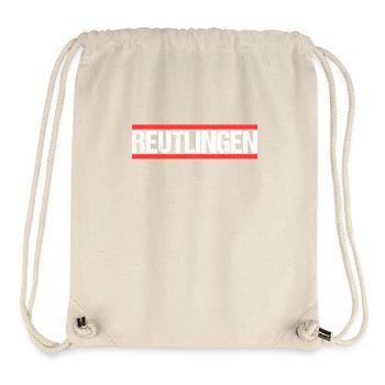 Reutlingerin Reutlinger Reutlingen - Stanley/Stella Recycled Gym Bag - natural - Front