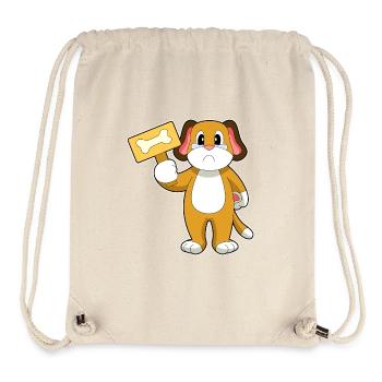 Dog bones - Stanley/Stella Recycled Gym Bag - natural - Front