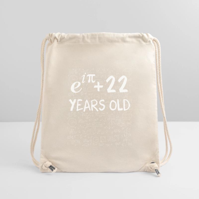 21st birthday 21 years old Euler Identity math Stanley/Stella Recycled Gym Bag