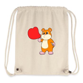 Bulles de savon pour hamster - Sac à cordon recyclé Stanley/Stella - blanc naturel - Devant