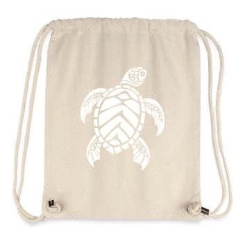 Sea turtle - Stanley/Stella Recycled Gym Bag - natural - Front