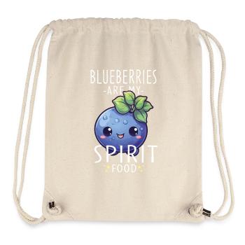 Blueberry Kawaii - Stanley/Stella Recycled Gym Bag - natural - Front