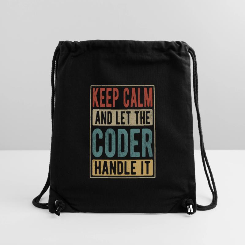 Codierer Retro Geschenk Stanley/Stella recycelter Gym Bag