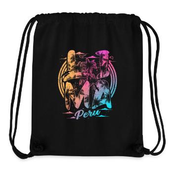 Lima Peru Souvenir Holidays - Stanley/Stella Recycled Gym Bag - black - Front