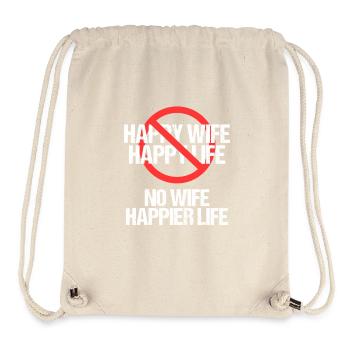 Divorced Separation Divorce Divorce - Stanley/Stella Recycled Gym Bag - natural - Front