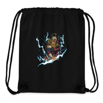 Slavic god Perun - Stanley/Stella Recycled Gym Bag - black - Front