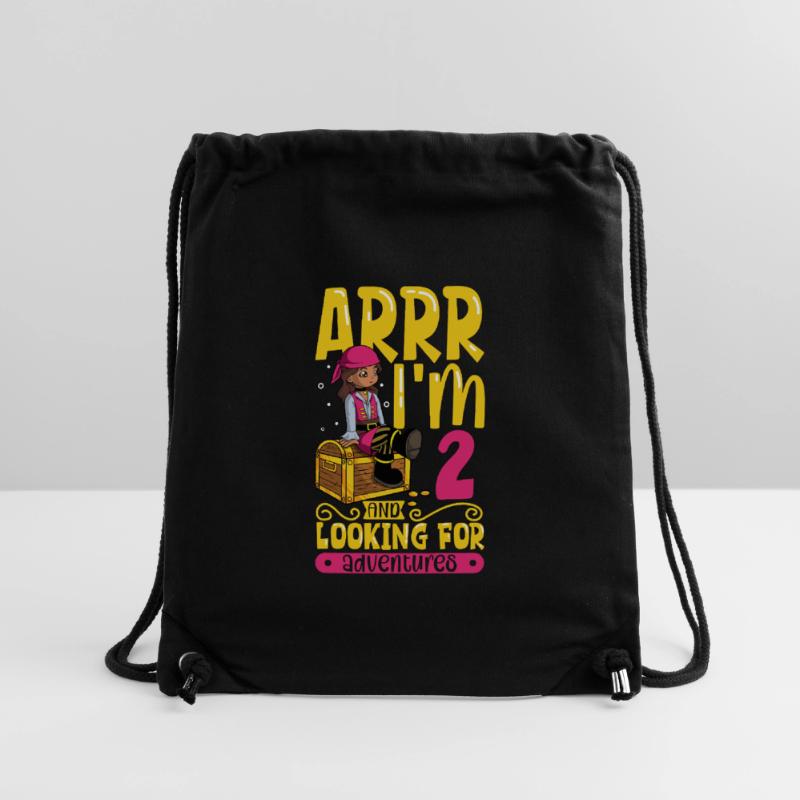 Ich bin 2 - Mädchen Pirat Stanley/Stella recycelter Gym Bag