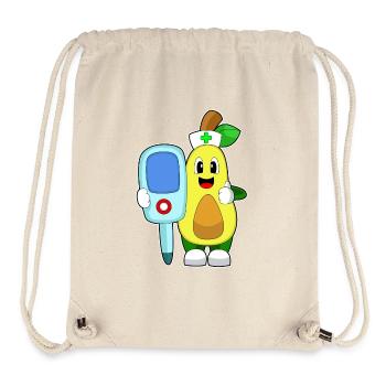 Thermomètre clinique Avocado Nurse - Sac à cordon recyclé Stanley/Stella - blanc naturel - Devant