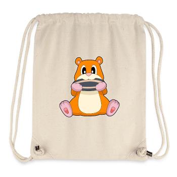 Hamster Samen - Stanley/Stella recycelter Gym Bag - Naturweiß - Vorne