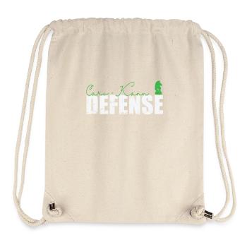 Caro-Kann Defense Schach - Stanley/Stella recycelter Gym Bag - Naturweiß - Vorne