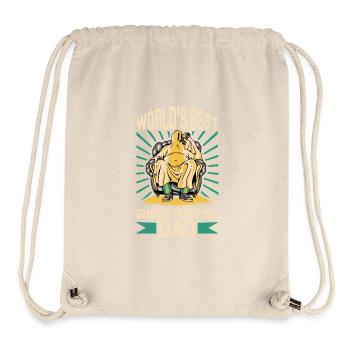 Papa ist der weltbeste Geisterjäger - Stanley/Stella recycelter Gym Bag - Naturweiß - Vorne