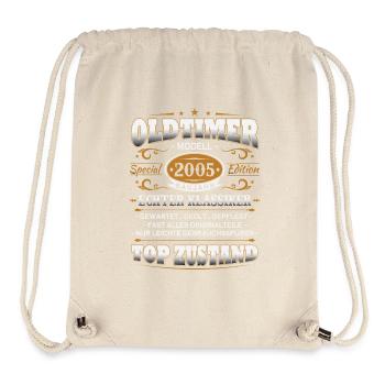 Oldtimer Baujahr 2005 Jahrgang Geburtstag Geschenk - Stanley/Stella recycelter Gym Bag - Naturweiß - Vorne