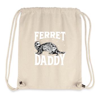 Frettchenbesitzer - Frettchen Papa - Stanley/Stella recycelter Gym Bag - Naturweiß - Vorne