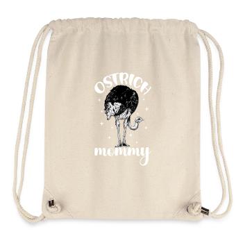 Straußenbesitzer - Straußen Mama - Stanley/Stella recycelter Gym Bag - Naturweiß - Vorne