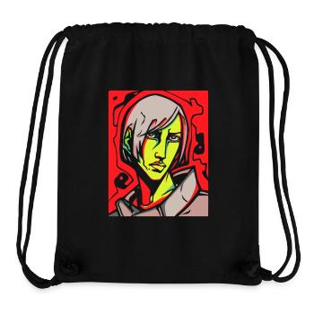 Ein cooler, gutaussehender Anime-Typ - Stanley/Stella recycelter Gym Bag - Schwarz - Vorne